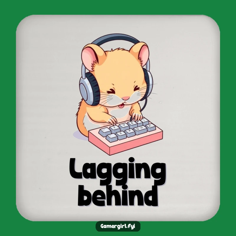 Funny Hamster Coasters: Protect Surfaces with Hilarious Desk Buddy - Perfect Gift!