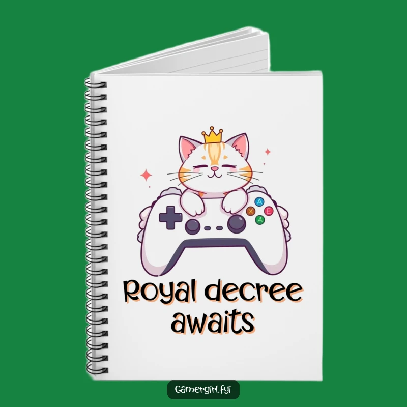 Funny Cat Notebook: Jot Down Royal Plans with Hilarious Feline Flair - Great Gift!